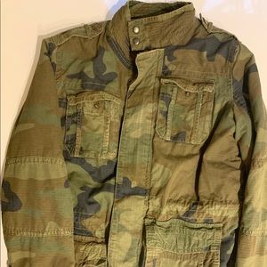Army fatigue coat